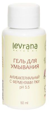 Гель для умывания Levrana Антибактериальный, 50 мл