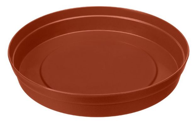 Поддон для горшка Бытпласт коричневый 36 см 180₽