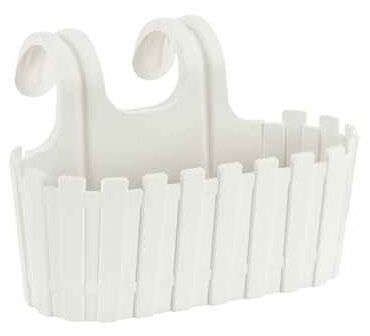 Ящик балконный Бытпласт Akasya белый 30 см 349₽