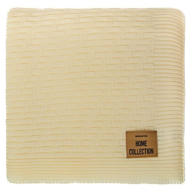 фото Плед marhatter home collection молочный, 150х200 см