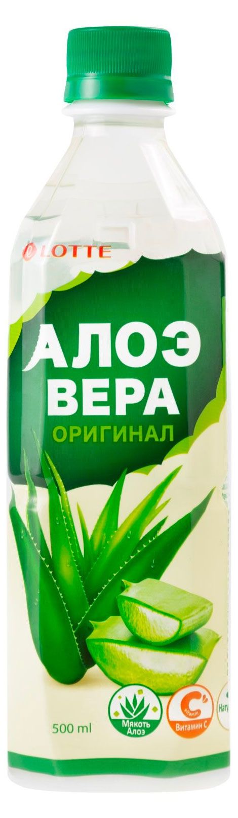 Напиток сокосодержащий Lotte Алое Вера оригинальный, 500 мл