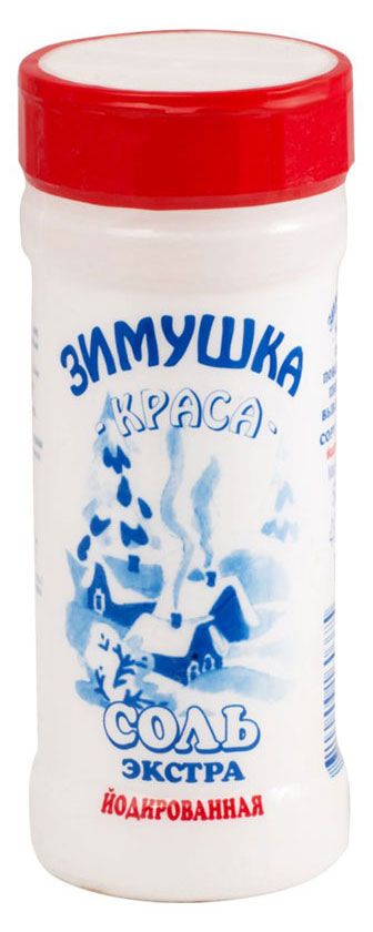 Cоль пищевая Зимушка Краса Экстра йодированная 500 г 49₽