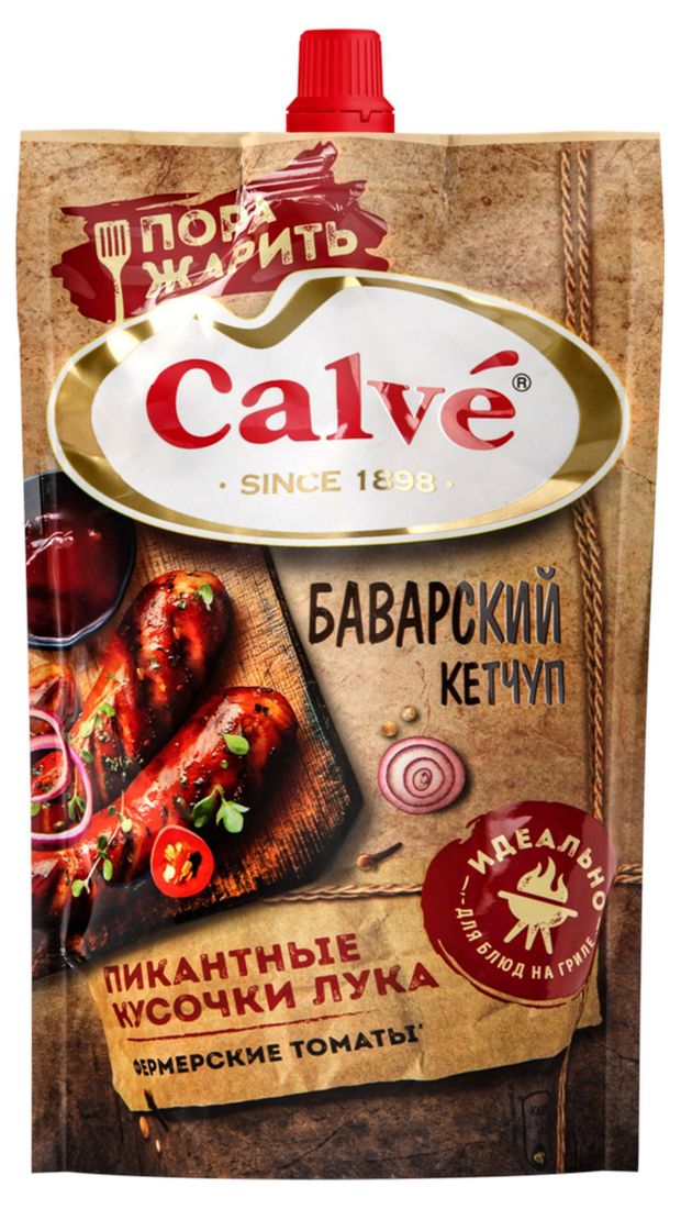 Кетчуп Calve Баварский 350 г 70₽