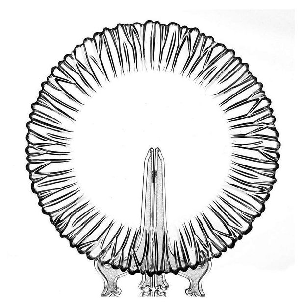 Блюдо Pasabahce Аврора стеклянное, 31,5 см