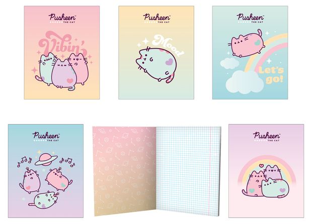 Тетрадь Academy Style в клетку А5, 48 л в ассортименте