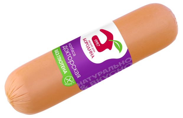 Колбаса вареная Мясной дом БОРОДИНА Докторская без глютена 11 кг 649₽