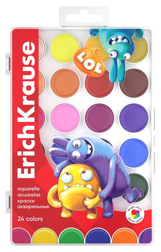 Акварель ArtBerry с УФ защитой яркости 24 цвета 175₽