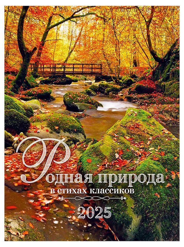 Календарь Арт Дизайн Природа на спирали 2025 г А3 в ассортименте 159₽