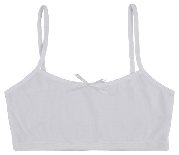 Майка-топ для девочки DYSOT белая