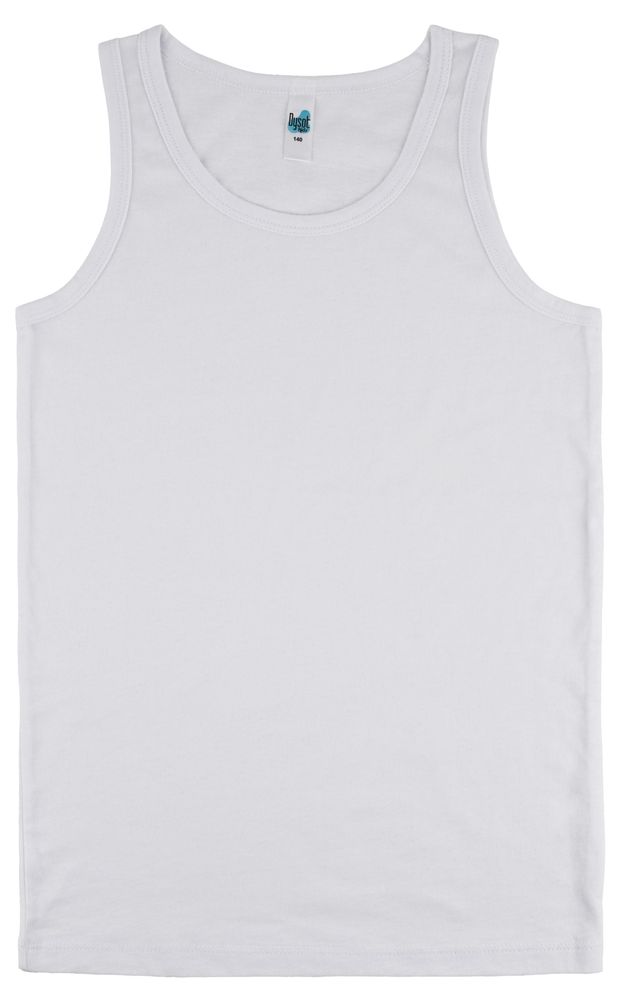 Майка для мальчика DYSOT белая