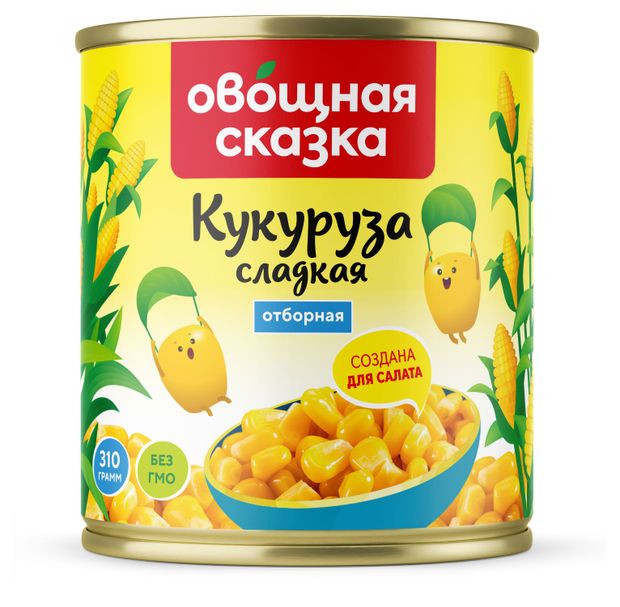 Кукуруза Овощная Сказка, 310 г