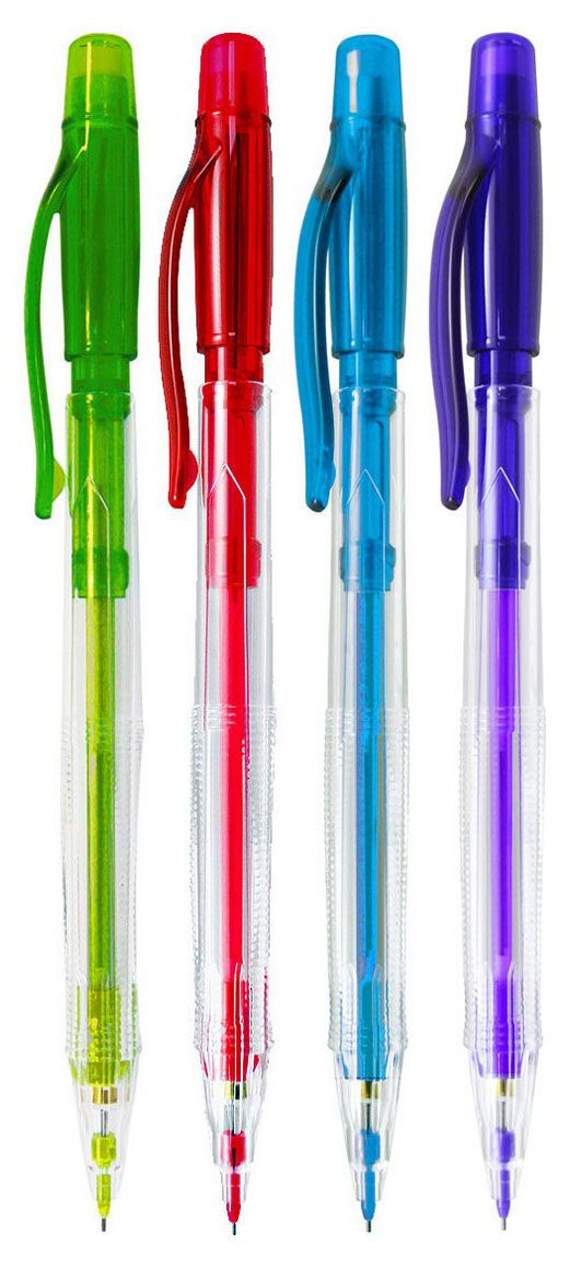 Карандаш механический Penac Crystal HB 05 мм 1 шт в ассортименте 150₽