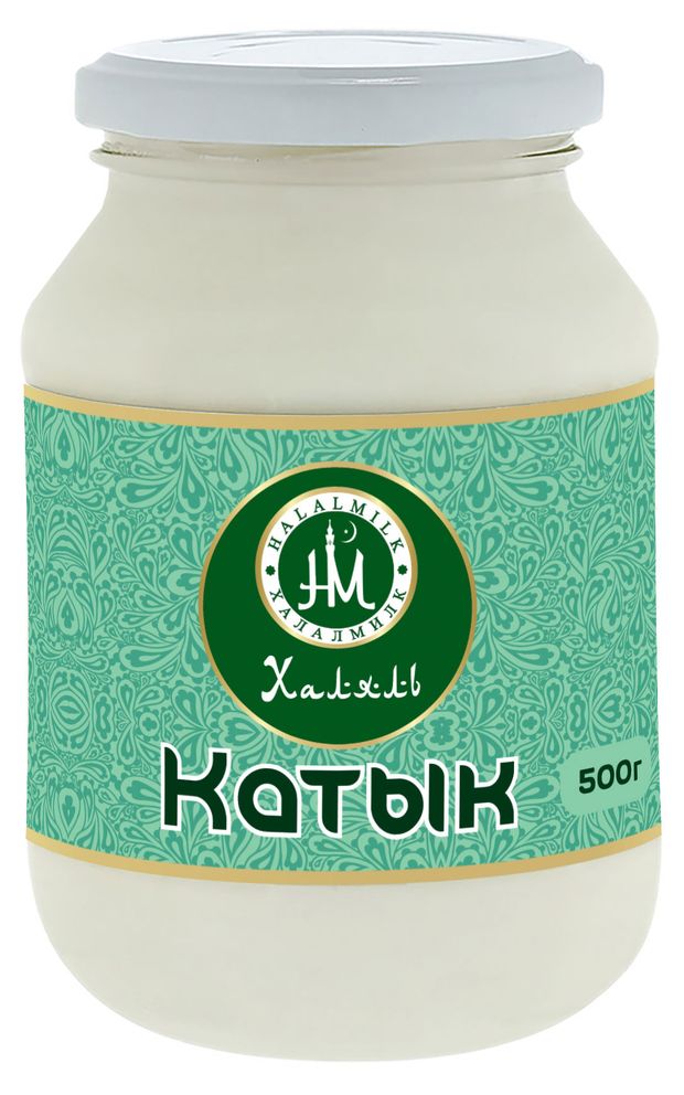Катык Халалмилк халяль стекло 6% БЗМЖ, 500 г