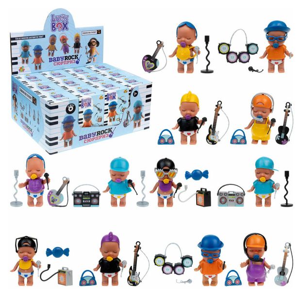 Пупс 1TOY Lucky Box Baby rock