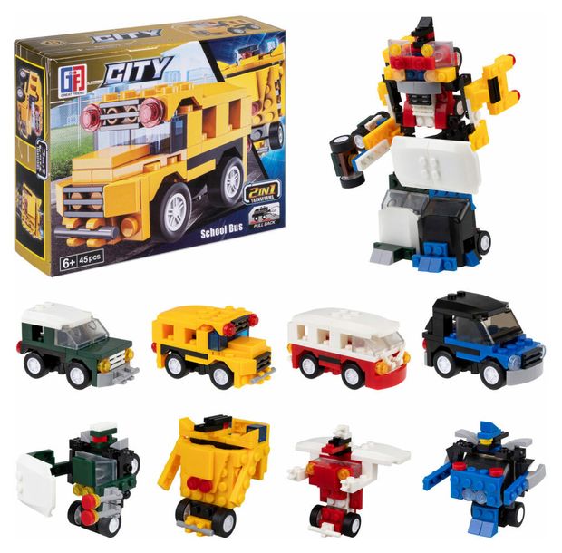 Конструктор 1TOY Blockformers Городские службы 200₽