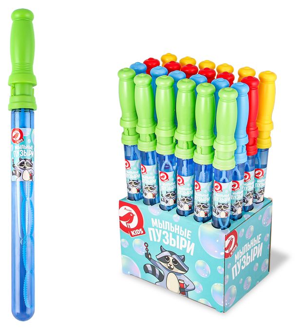 Мыльные пузыри Меч АШАН Красная птица Kids, 120 мл