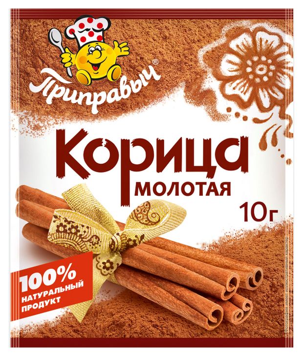 Корица Приправыч молотая, 10 г