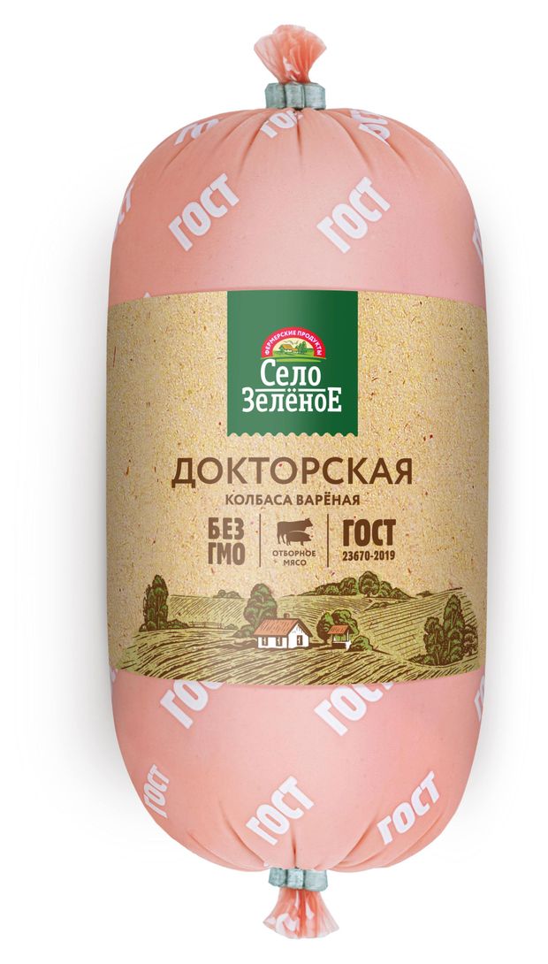 Колбаса вареная Кунгурский Докторская, 400 г