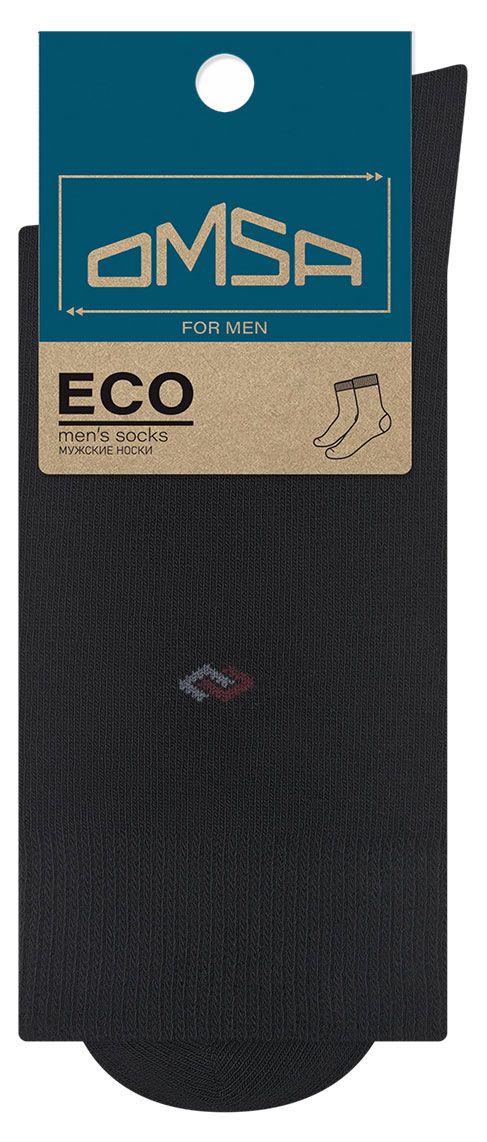 Носки мужские OMSA for MEN ECO Nero, р 42-44