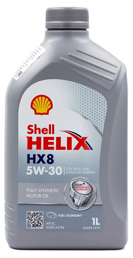Масло моторное Shell H HX8 5w30 1 л 900₽