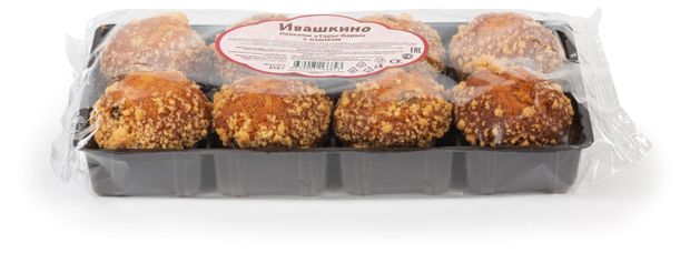 Кексики Ивашкино Тары-бары с изюмом, 210 г