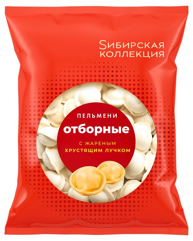 Пельмени Sибирская Коллекция Отборные с лучком, 400 г