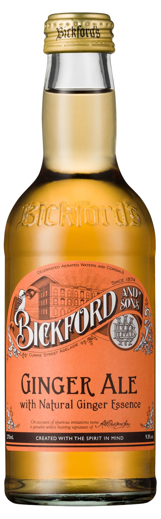 Напиток газированный Bickfords Ginger Ale 0275 л 279₽