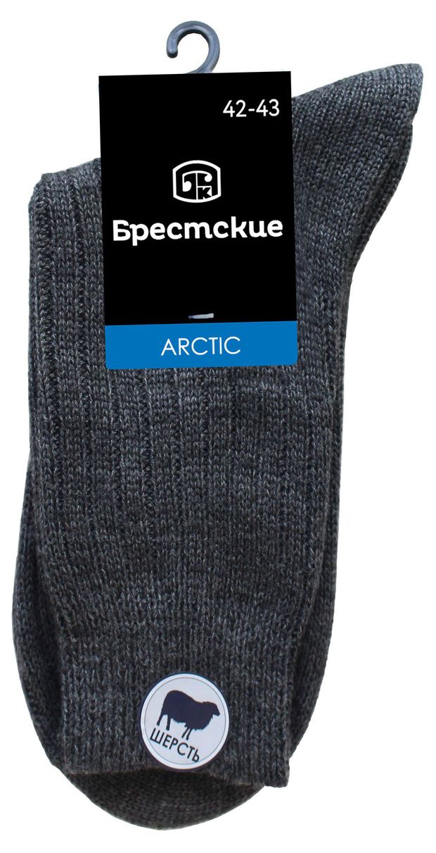 Носки мужские Брестские ARCTIC 14с2431 серые, р.27