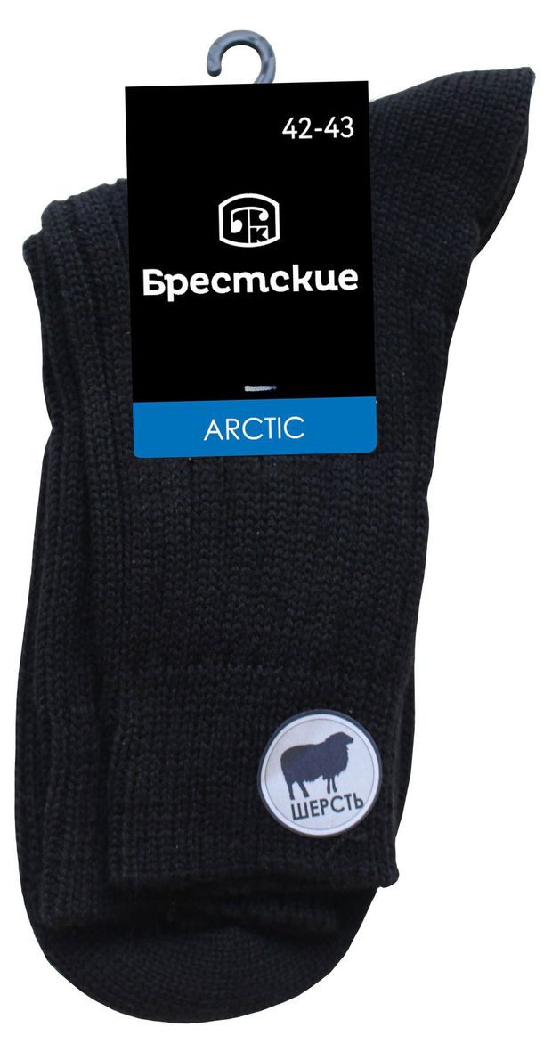 Носки мужские Брестские Arctic черные, р.27