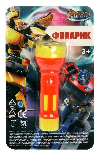 Фонарик детский Играем вместе, 1 шт в ассортименте