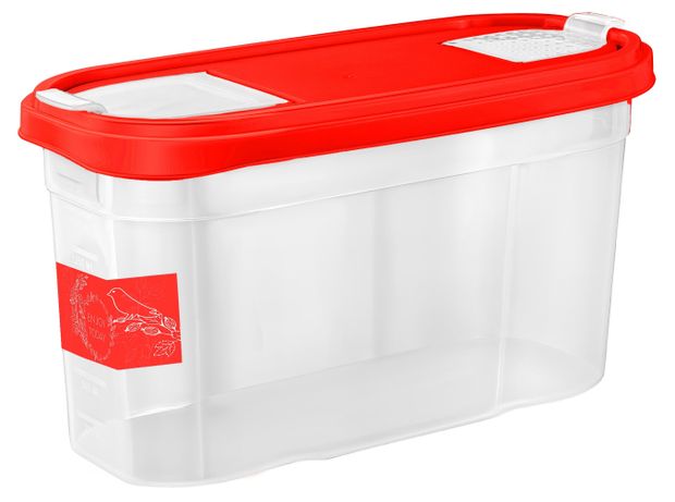 фото Банка для сыпучих продуктов plast team bergen, 2 л