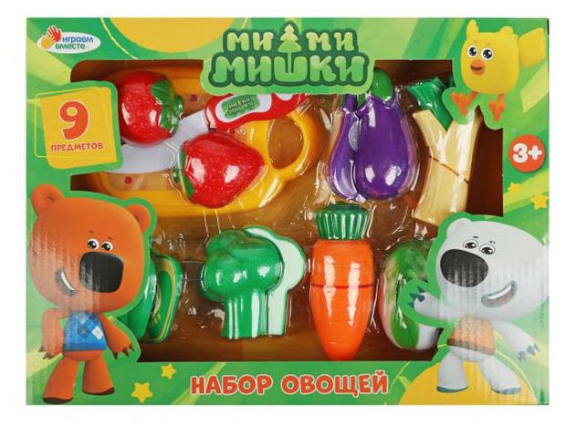 Игровой набор овощей Играем вместе Ми-ми-мишки