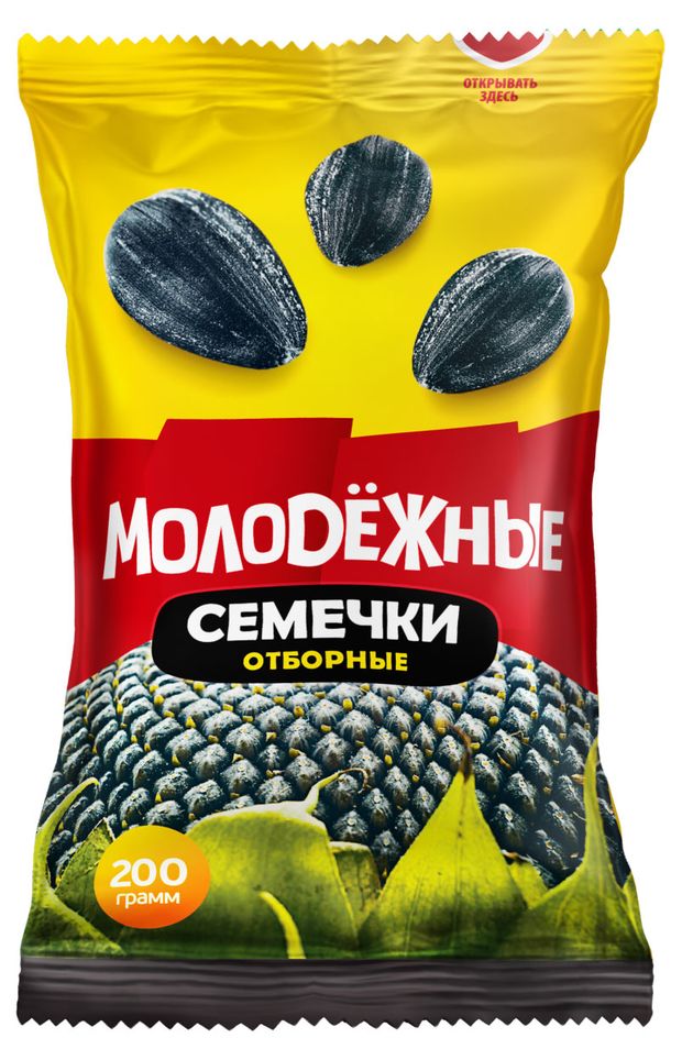 Семечки подсолнечные От Мартина молодежные 200 г 60₽