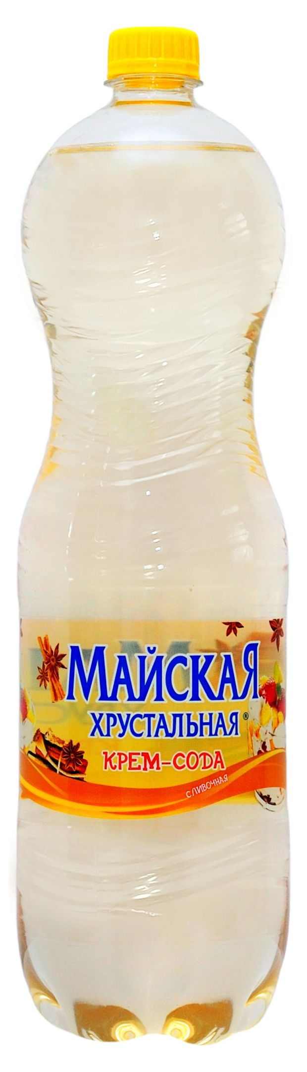 Напиток газированный Майская Хрустальная Крем-Сода, 1,5 л