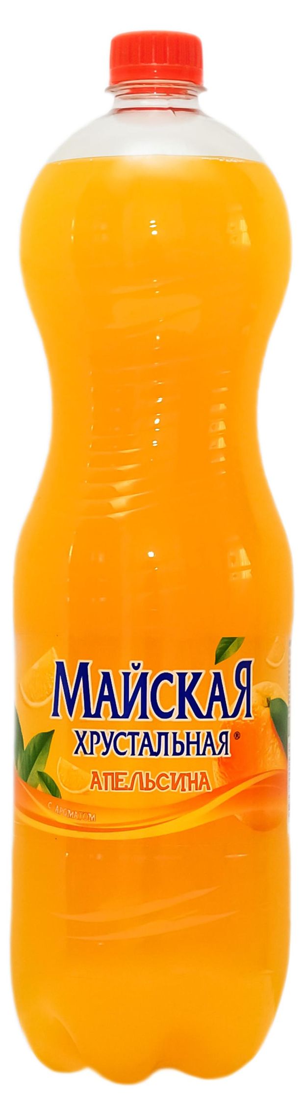 Напиток газированный Майская Хрустальная Апельсин, 1,5 л