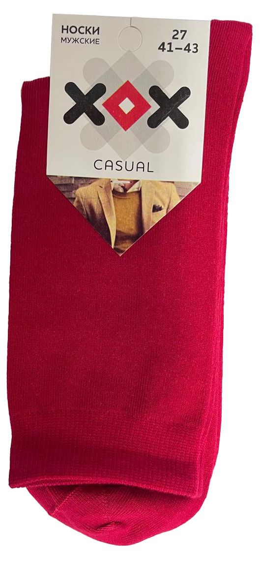 Носки мужские ХОХ Х-3R15 красные, р.29