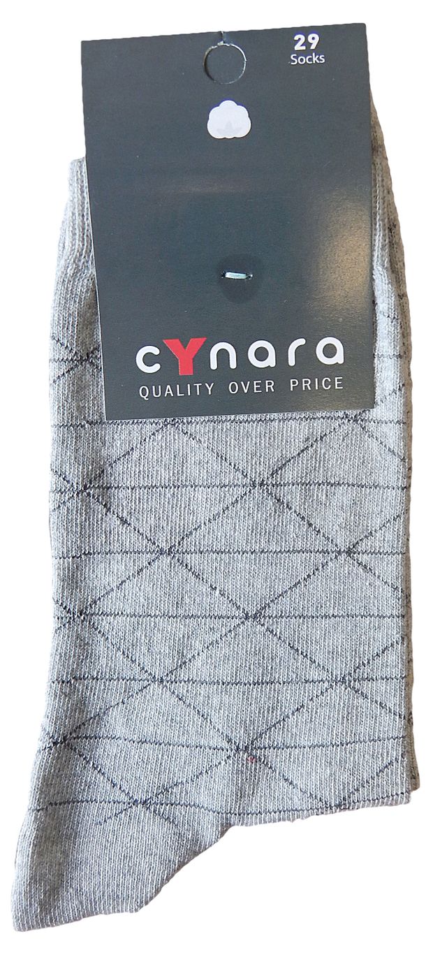 Носки мужские Лантана 02/9180 серые, р.29