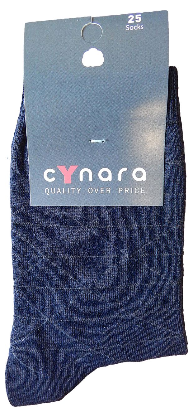 Носки мужские Лантана 02/6091 темно-синие, р.25