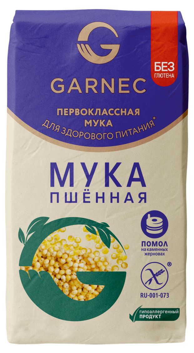 Мука Garnec пшенная без глютена 500 г 169₽