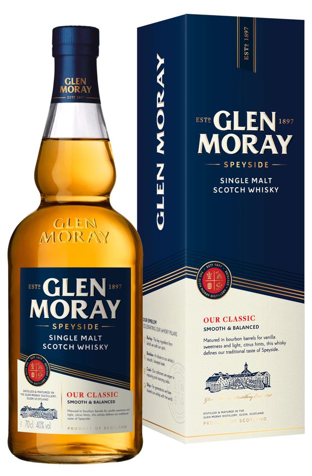 Виски Glen Moray Our Classic Шотландия, 0,7 л