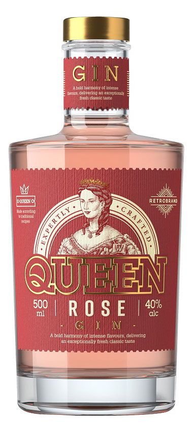 Джин Queen Rose Россия 05 л 500₽