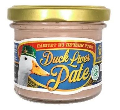 Паштет из мяса и печени уток Каусар халяль, 90 г