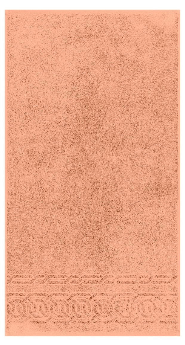 Полотенце DM махровое персиковое, 70х130 см