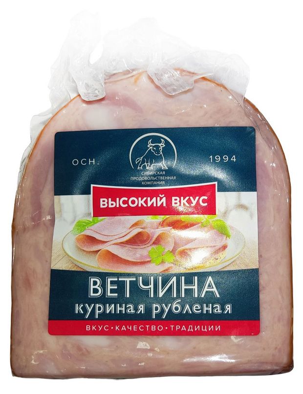 Ветчина Высокий вкус куриная рубленая, 350 г
