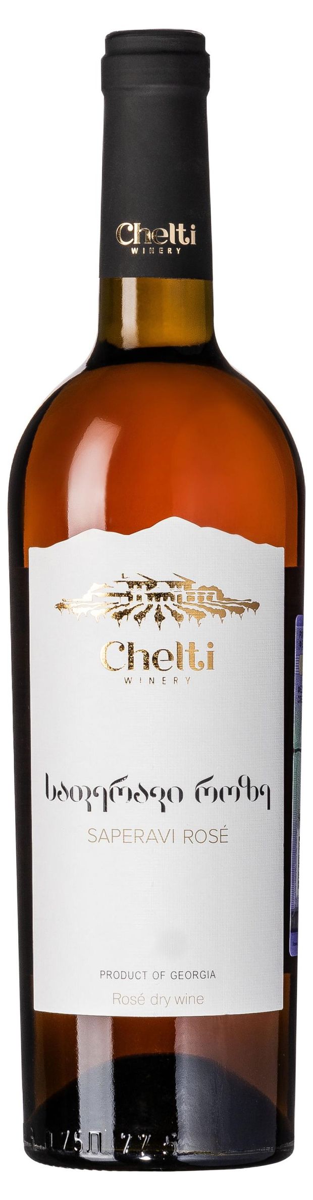 Вин Chelti Saperavi Rose розовое сухое Грузия, 0,75 л