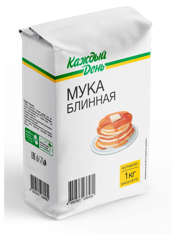 Мука блинная Каждый день, 1 кг