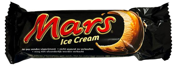 Мороженое молочное Mars с карамелью в глазури батончик 5 БЗМЖ 40 г 210₽