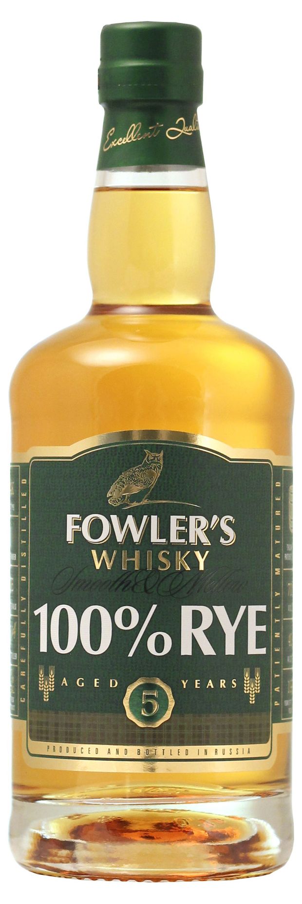 Виски ржаной Fowler's Россия, 0,7 л
