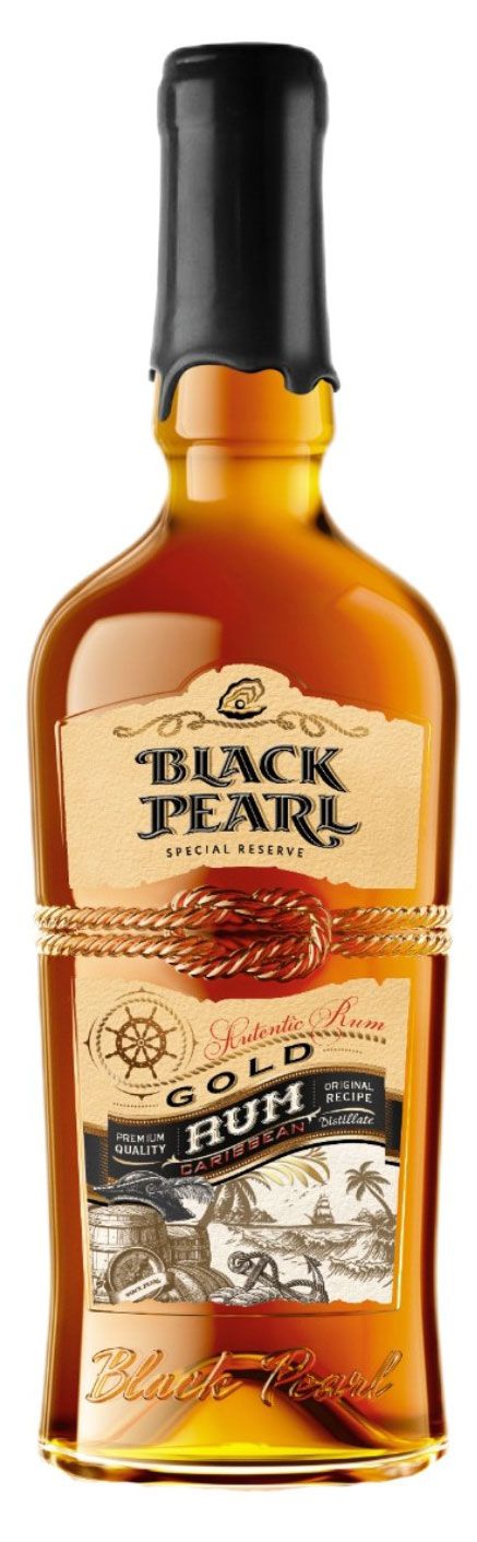 Ром Black Pearl Gold Россия 07 л 1600₽