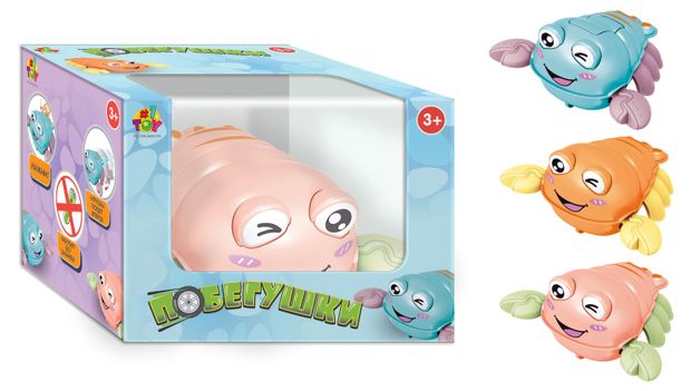 Игрушка 1TOY Побегушки Рак с инерционным механизмом 1 шт в ассортименте 200₽